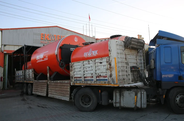 5000 Kg/h caldera de vapor de exportación a Irak Fotos 1000