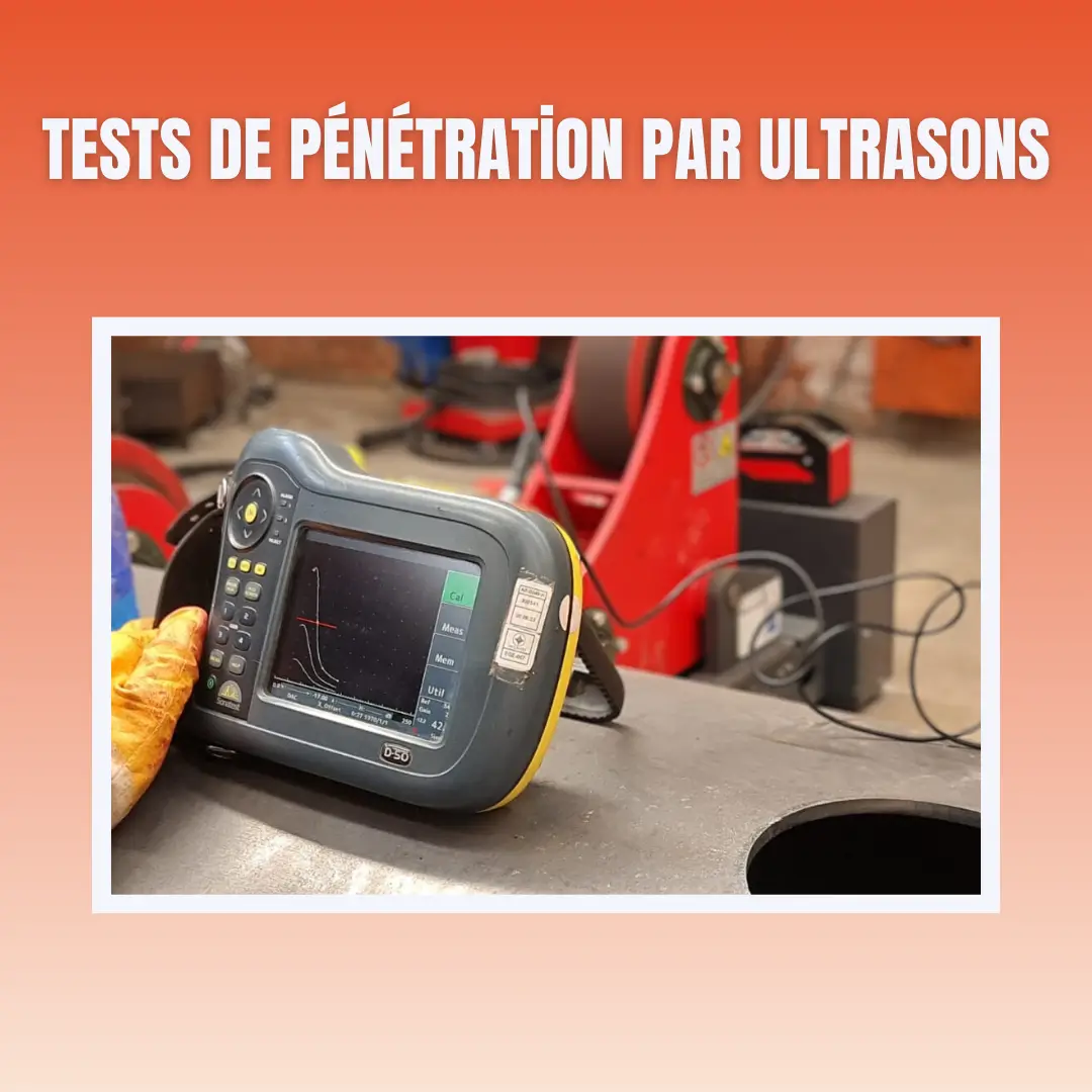 Production de chaudières sûres et de haute qualité avec des tests de pénétration ultrasonique