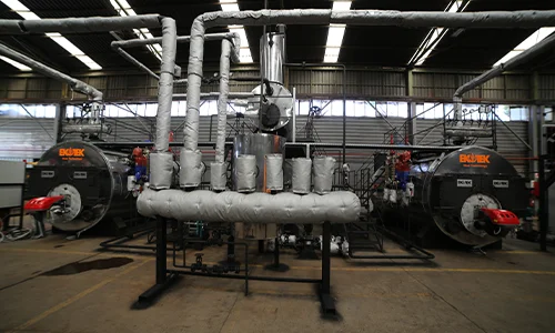 Fırtına Serisi Buhar Kazanları ve Paslanmaz Tanklardan Oluşan Kazan Sistemi