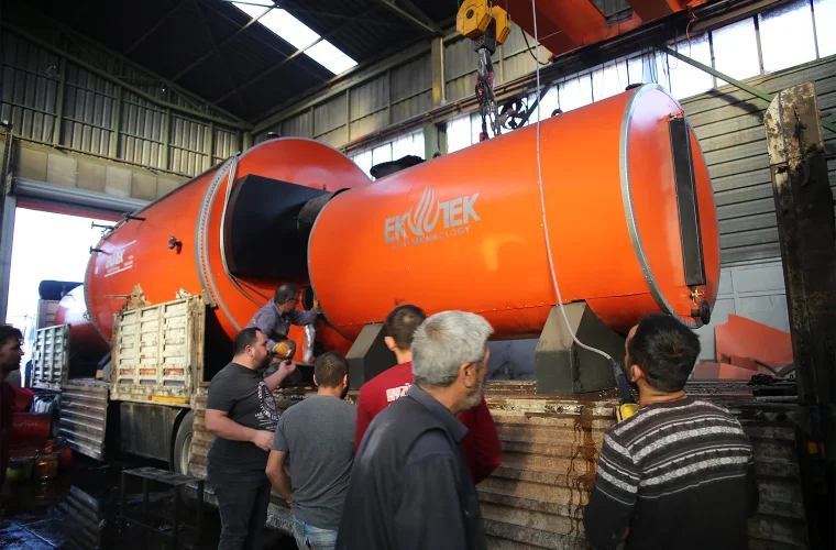 5000 Kg/h Steam Boiler Exports to Iraq Photos 943