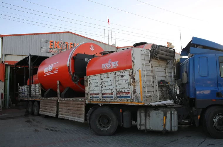 Irak'a 5000 Kg/h Buhar Kazanı İhracatı Fotoğraları 227