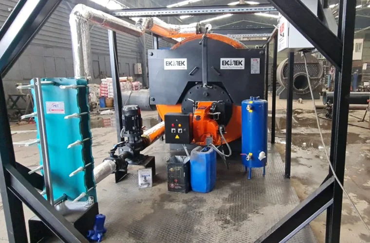 Fish Farm 1.000.000 Kcal/h Mobile Hot Water Boiler 1886