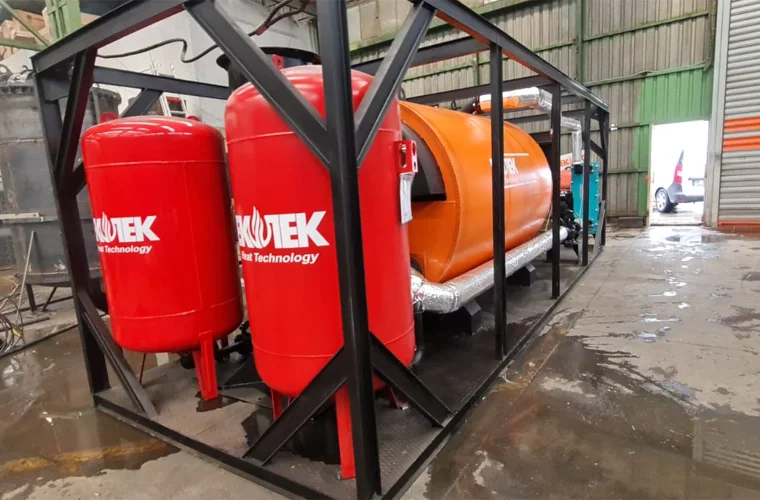 Fish Farm 1.000.000 Kcal/h Mobile Hot Water Boiler 1887