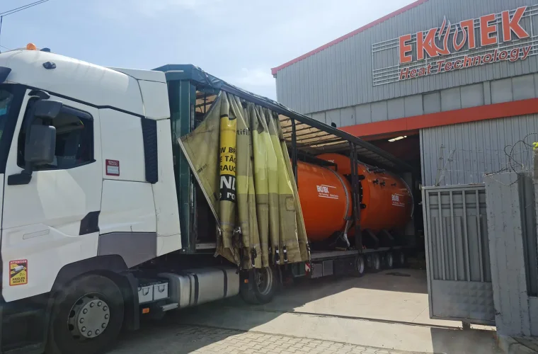 Storm Series 125 M² and 50 M² Steam Boiler Exports to Bulgaria 1999