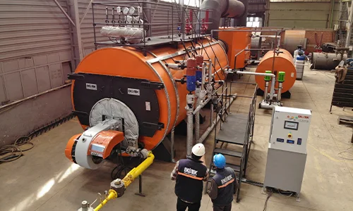 Ekotek Storm Series 12,000 kg/h Steam Boiler is Being Exported to Georgia