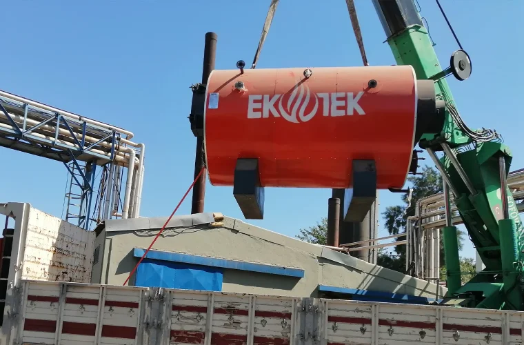 50 m² Natural Gas-Fired Steam Boiler 3029