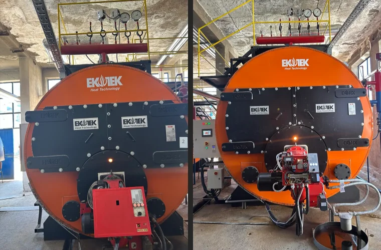 Storm Series 125 m² and 50 m² Steam Boiler for Bulgaria 3076