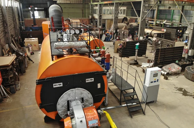 Ekotek Storm Series 12,000 kg/h Steam Boiler is Being Exported to Georgia 3099