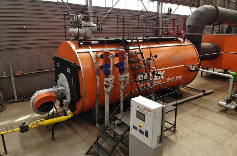 Ekotek Storm Series 12,000 kg/h Steam Boiler is Being Exported to Georgia 3100