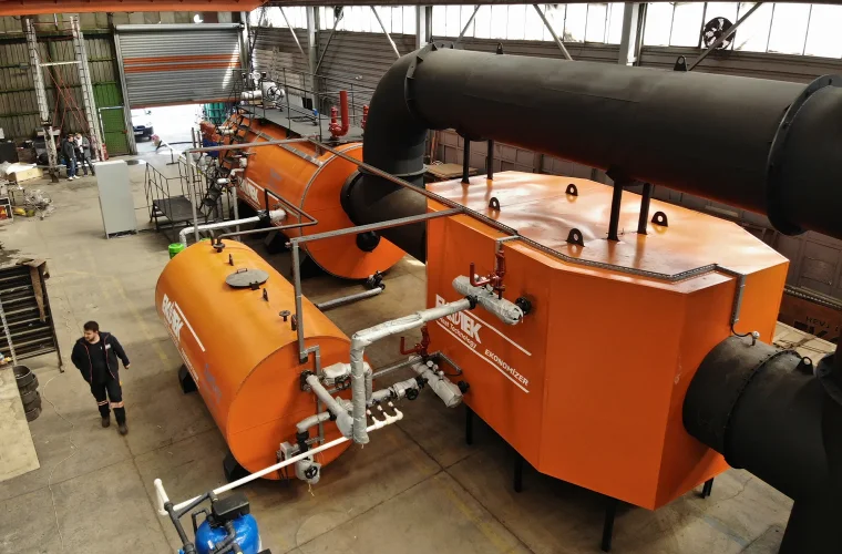 Ekotek Storm Series 12,000 kg/h Steam Boiler is Being Exported to Georgia 3103