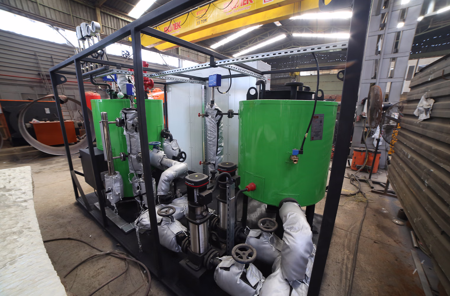 200 kg/h Capacity Electric Steam Generator 3158