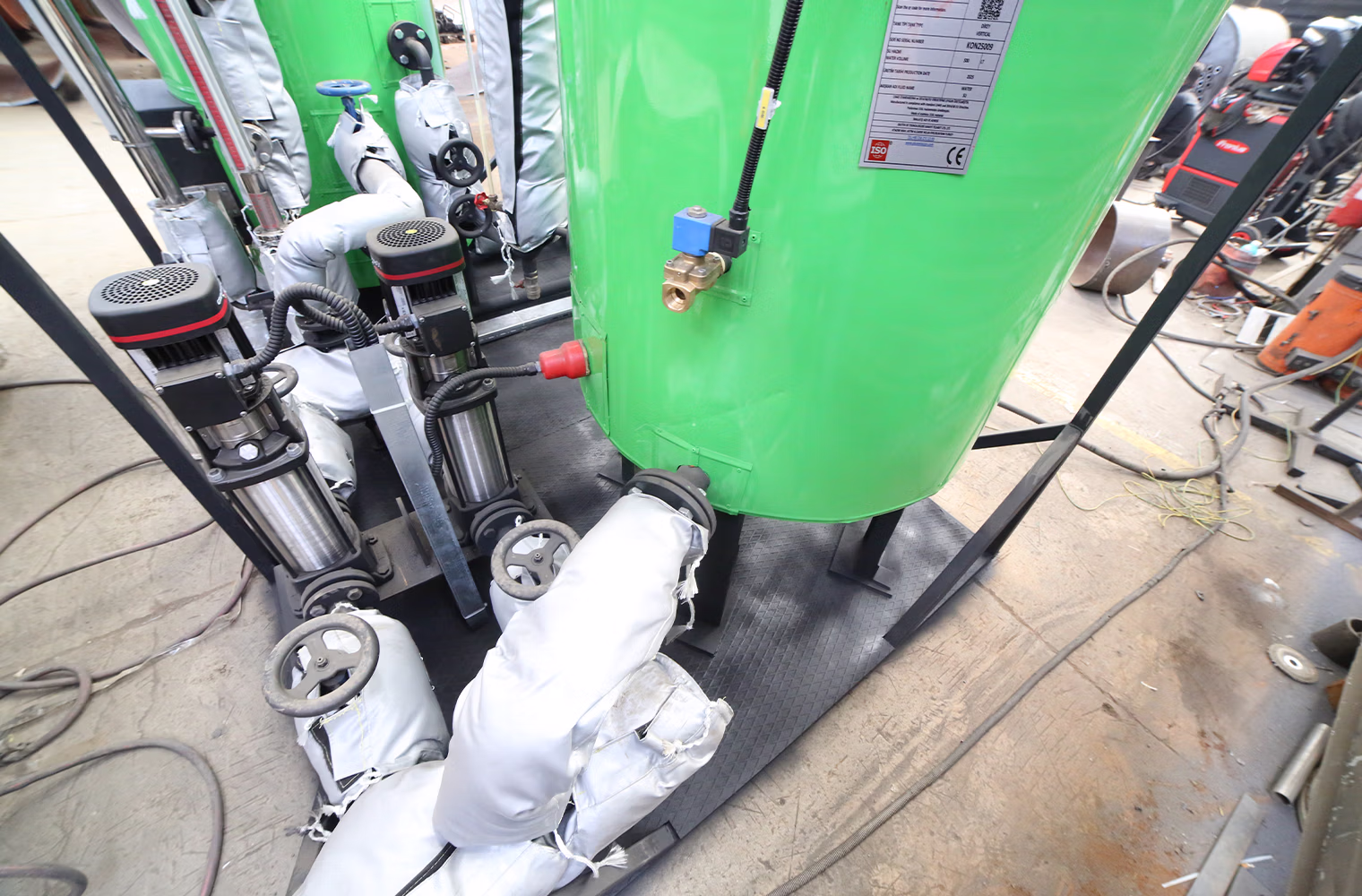 200 kg/h Capacity Electric Steam Generator 3162