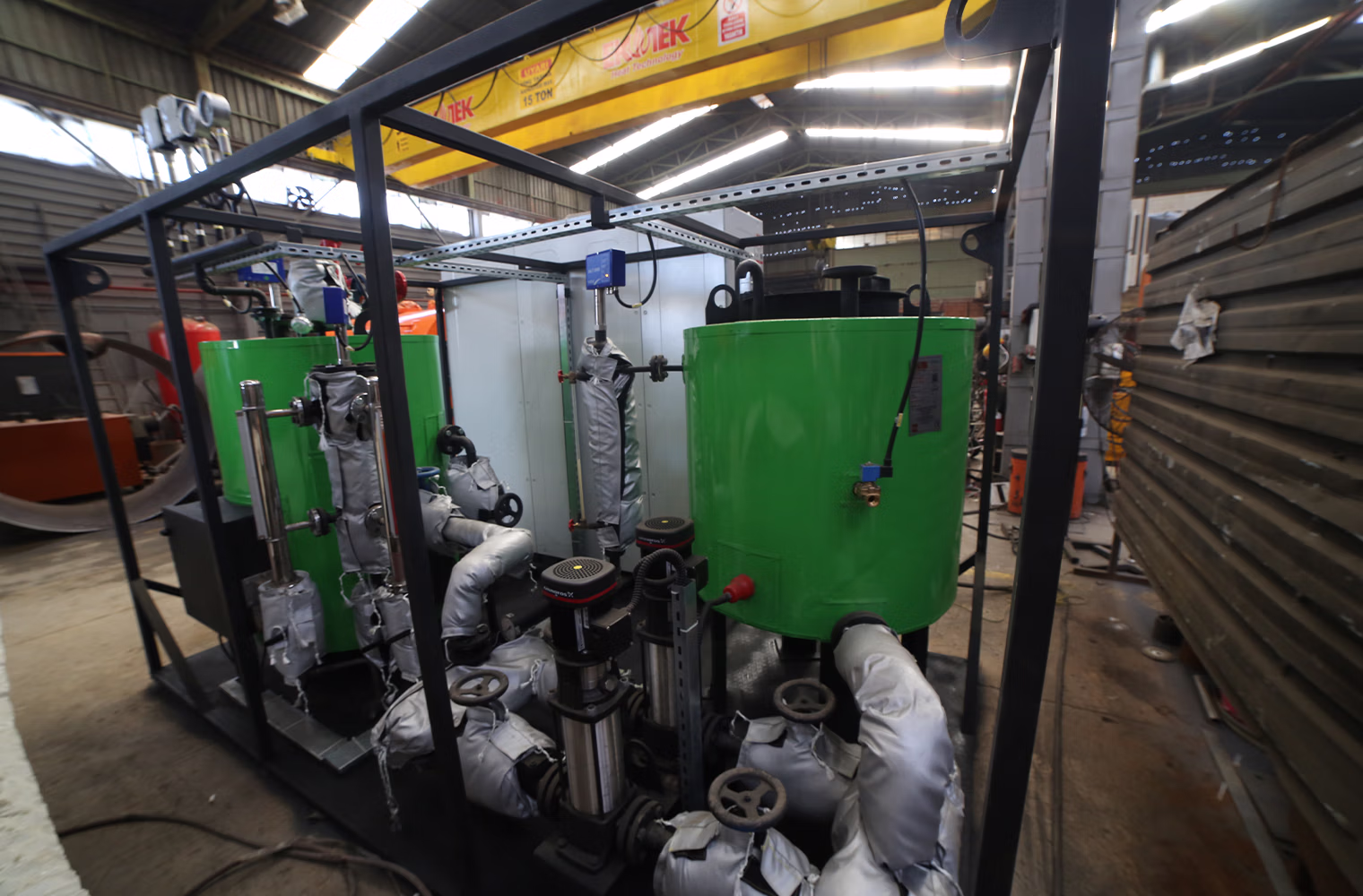 200 kg/h Capacity Electric Steam Generator 3165