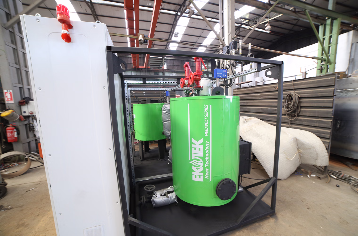 Generador de Vapor Eléctrico con Capacidad de 200 Kilogramos por Hora 3182