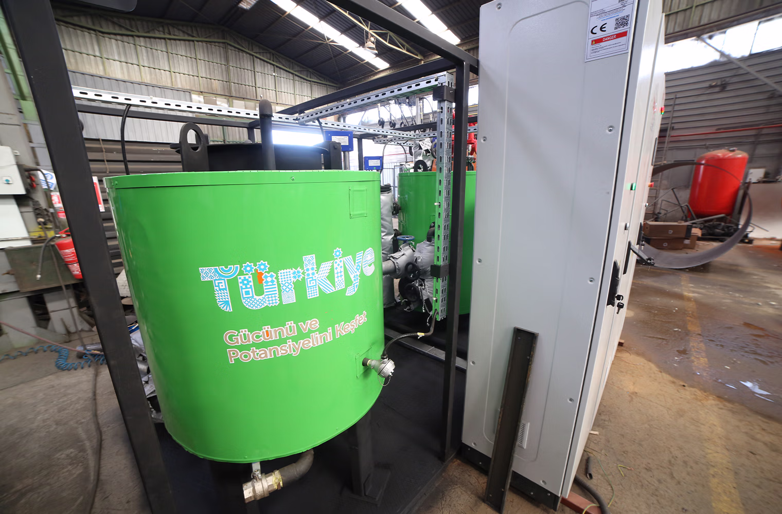 Gerador de Vapor Elétrico com Capacidade de 200 Quilogramas por Hora 3187