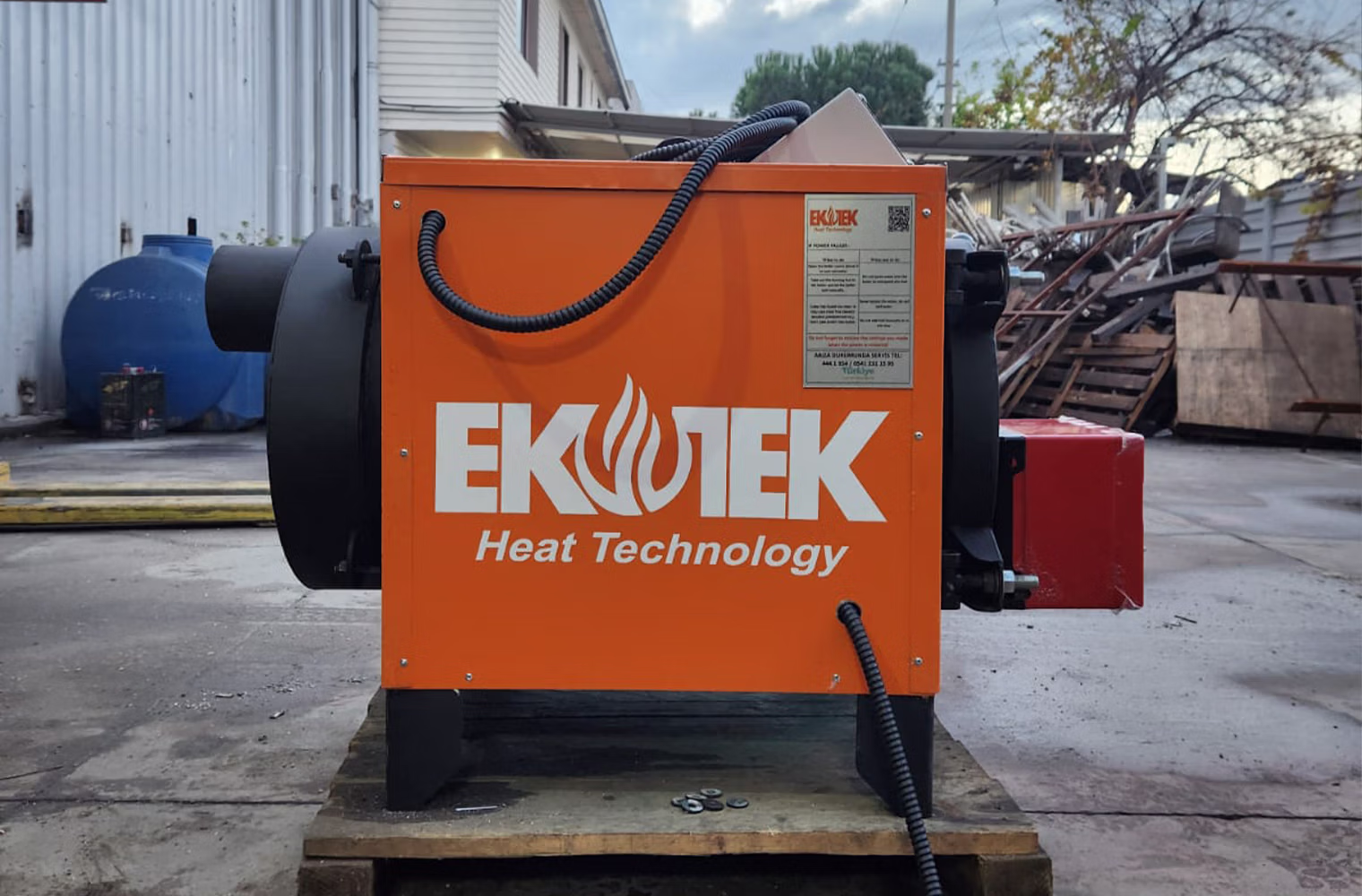 Caldera de Agua Caliente de 25.000 kcal/h | Serie Ateşli – Combustible Líquido y Gaseoso 3287