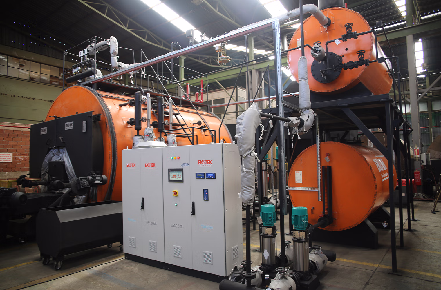 Skoç Tip Buhar Kazanı Fotoğrafları - Gaddar Serisi 3313