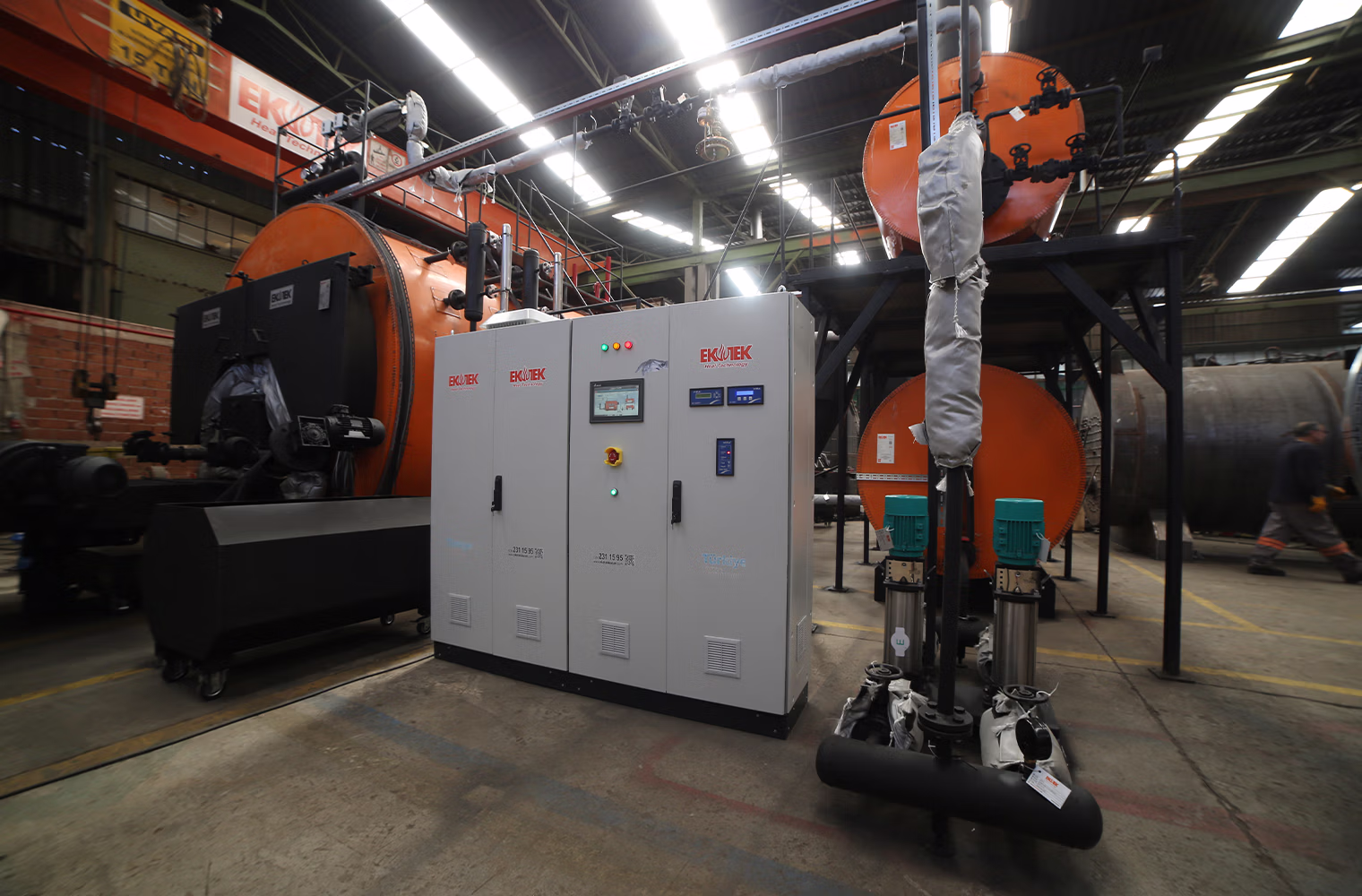 Fotografías de la Caldera de Vapor Tipo Escocés – Serie Gaddar 3322