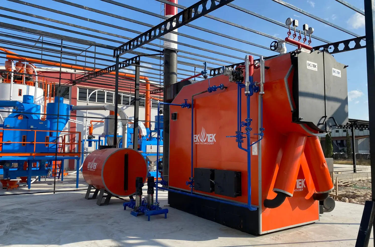 Hybrid Series - Solid Fuel Steam Boiler Photos