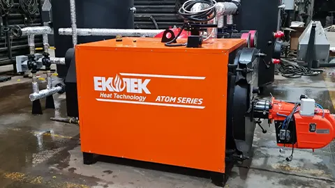 Chaudière à gaz et liquide à haute efficacité énergétique