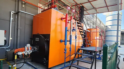 Flüssig- und gasbefeuerter Dampfgenerator