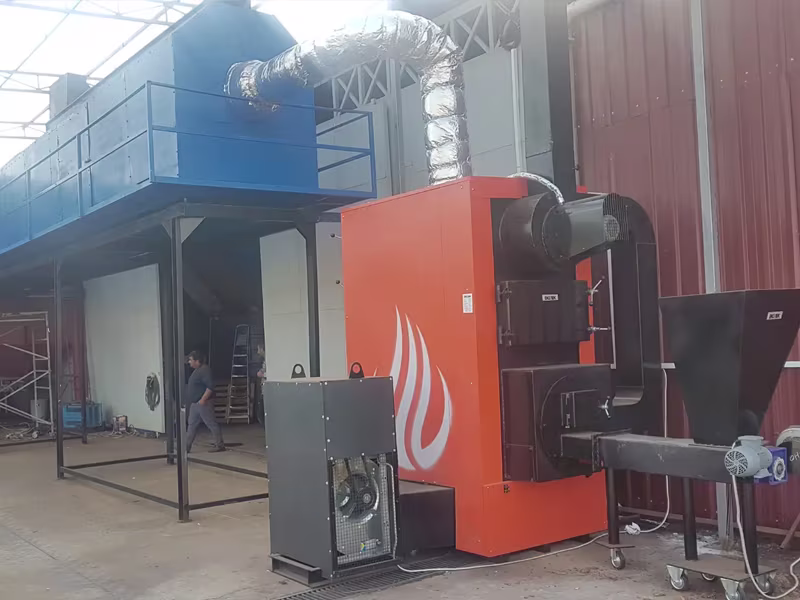 Slide Transform Serie - Festbrennstoff Heißluftkessel 3