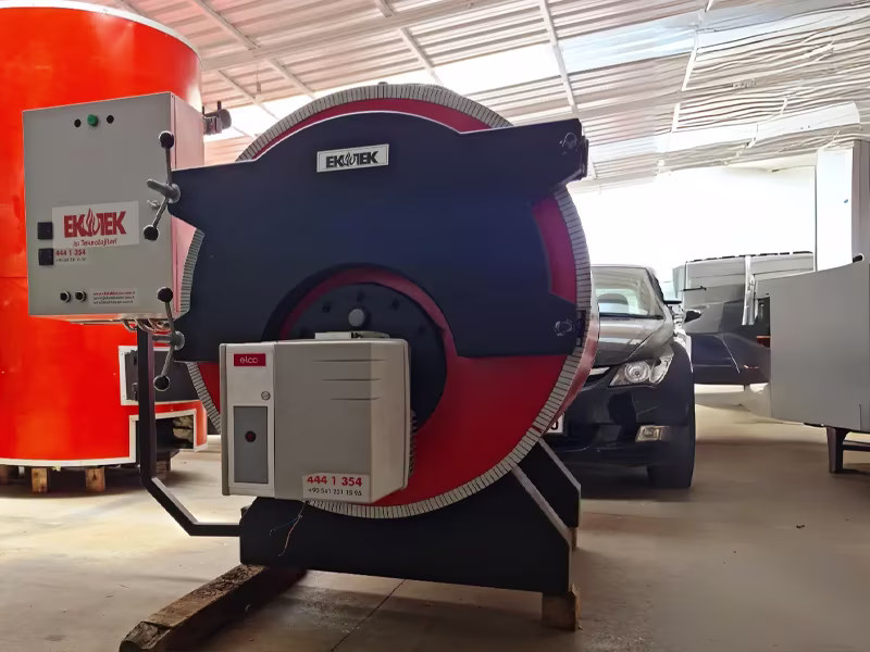 Slide Atlas Serie - Flüssigbrennstoff Heißwasserkessel 1