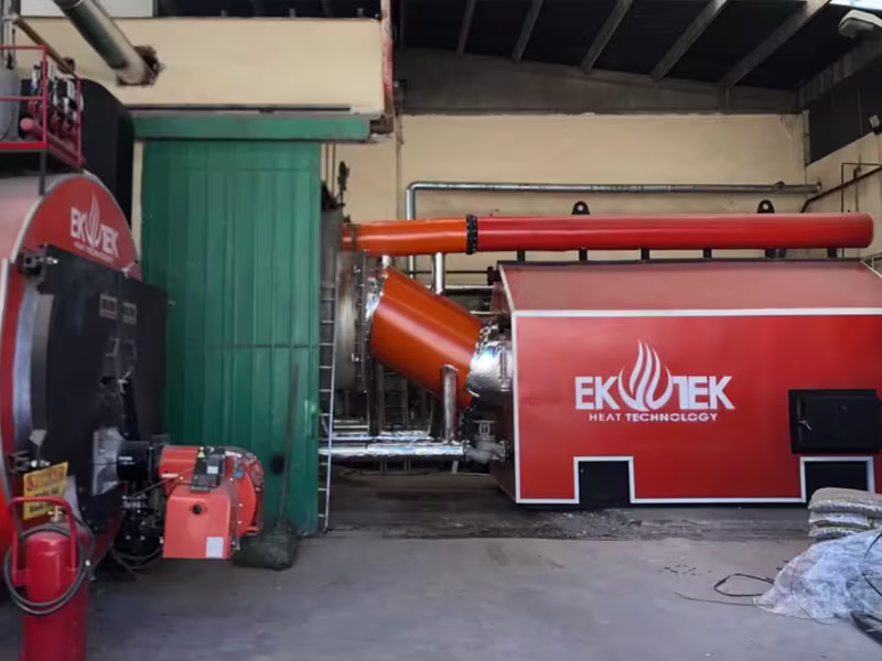 Thumb Yanardağ Serisi - Katı Yakıtlı Ön Ocaklı Buhar Kazanı 8