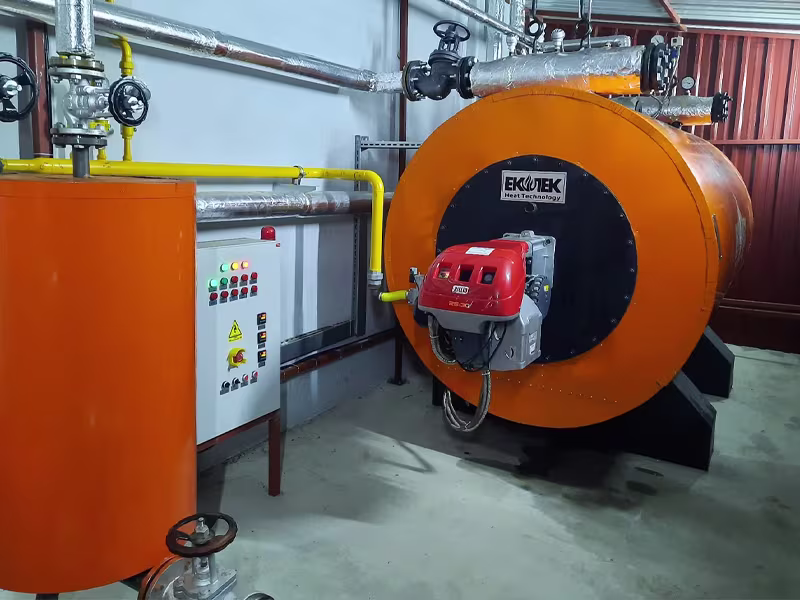 Slide Anka Serisi - Sıvı Gaz Yakıtlı Kızgın Yağ Kazanı 2