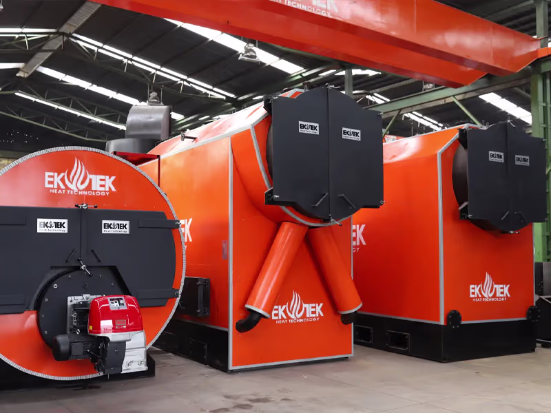 Slide Série hybride - chaudières à vapeur à combustible solide 2