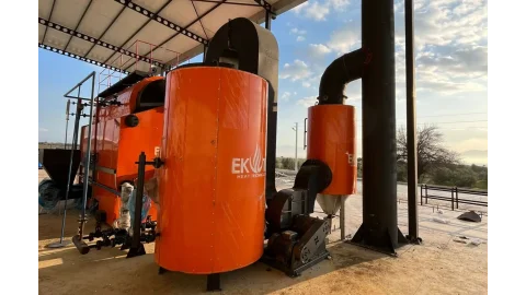 Slide Série hybride – chaudières à vapeur à combustible solide 6