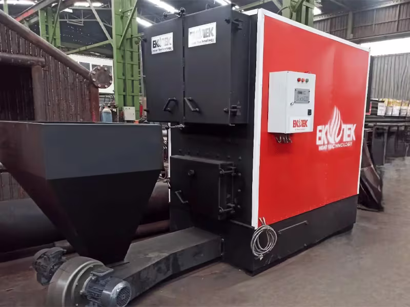 Slide Série Ocean - chaudière à eau chaude à combustible solide 2