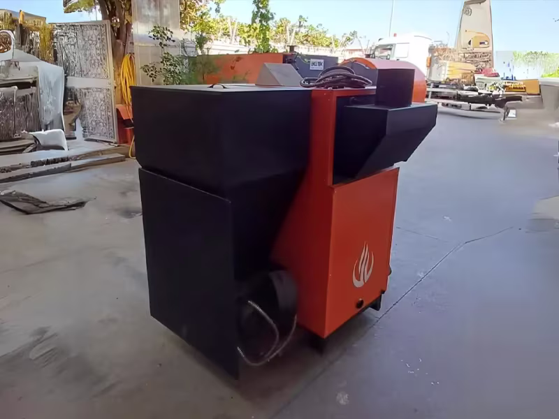 Slide Obüs Serisi - Katı Yakıtlı Sıcak Su Kazanı 5