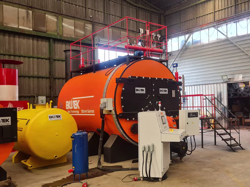 Slide Serie Tormenta - Caldera de Vapor de Combustible Líquido/Gas 7