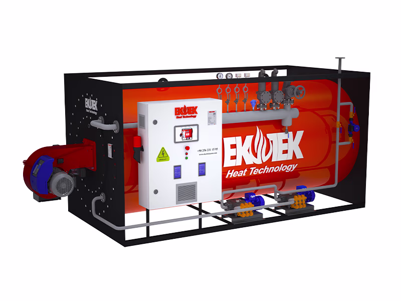 Serie Relampago - Generador de Vapor a Combustible de Gas Líquido