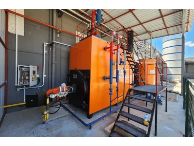 Slide Serie Escudo - Generador de Vapor de 3 Pasos, Tubo de Fuego y Humo 1