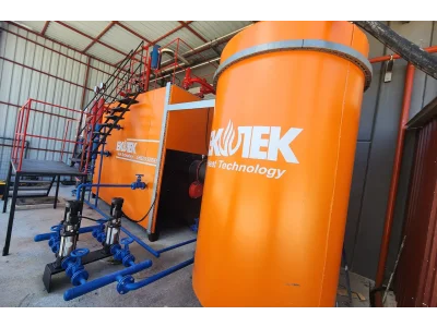 Slide Serie Escudo - Generador de Vapor de 3 Pasos, Tubo de Fuego y Humo 3