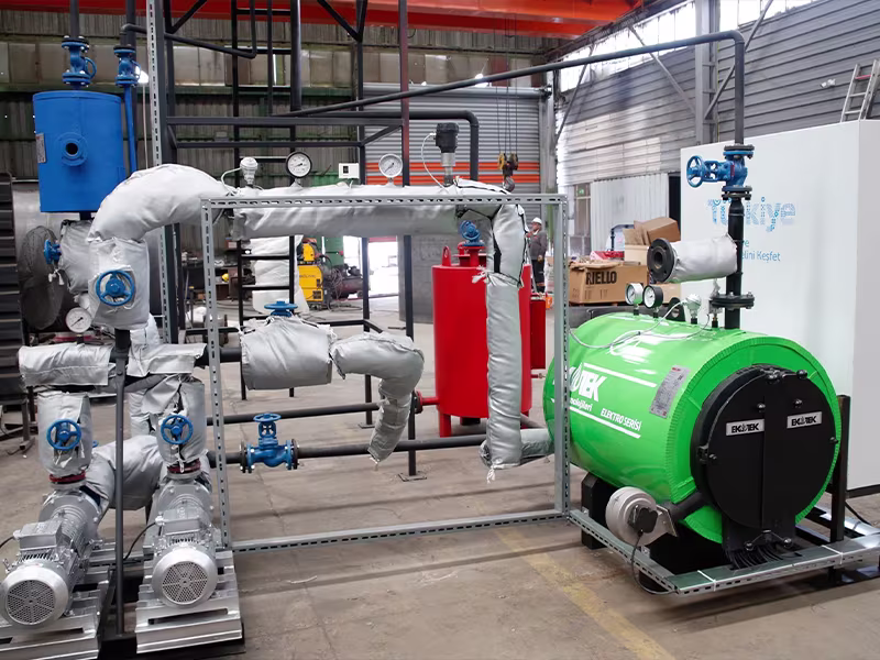 Serie Electro - Caldera de Aceite Térmico Eléctrica