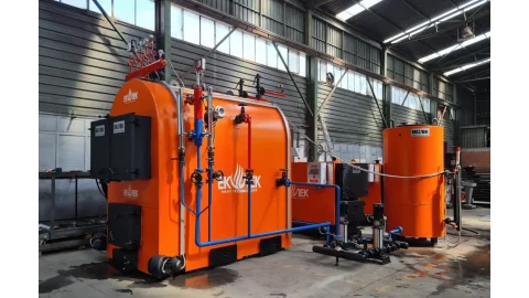 Slide Série Relâmpago - Caldeira de Vapor a Combustível Sólido Semi-Cilíndrica 1