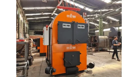 Slide Série Relâmpago - Caldeira de Vapor a Combustível Sólido Semi-Cilíndrica 2