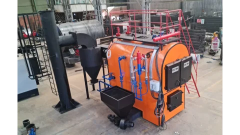 Slide Série Relâmpago - Caldeira de Vapor a Combustível Sólido Semi-Cilíndrica 8