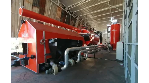 Slide Série Vulcão - Caldeira de Vapor com Fornalha Frontal a Combustível Sólido 2
