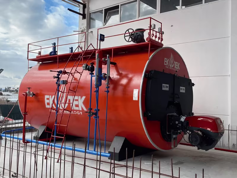 Slide Storm Series - Liquid Gas Fuel High Pressure Steam Boiler 8