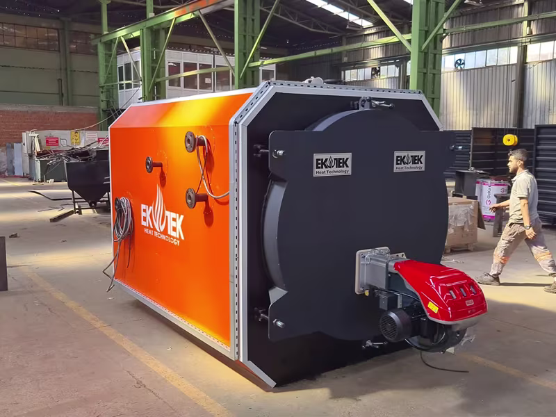 Slide Performance Series - Liquid Gas Fuel High Pressure Steam Boiler 6