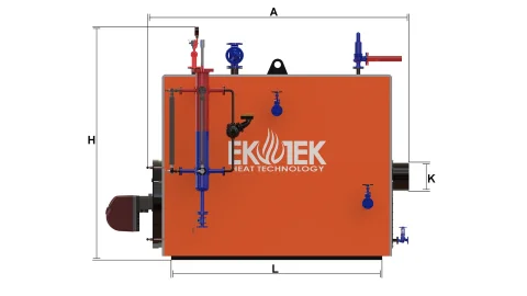 Slide Shield Series - Liquid and Gas-Fired Steam Boiler 7