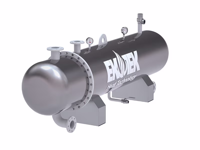 Slide Shell-and-Tube Steam Boiler Heat Exchanger 4