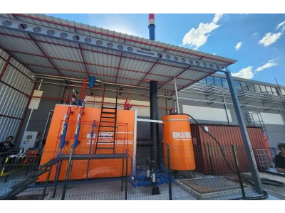 Slide Série Bouclier - Générateur de vapeur à flammes et fumées, à 3 parcours 4