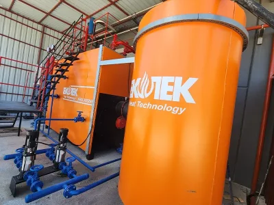 Slide Shield Serie - Flammen-Rauchrohr-Dampfgenerator mit 3-Zug-System 4