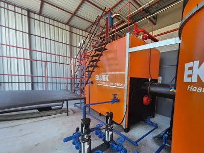 Slide Shield Serie - Flammen-Rauchrohr-Dampfgenerator mit 3-Zug-System 5