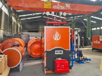 Slide Shield Serie - Flammen-Rauchrohr-Dampfgenerator mit 3-Zug-System 7